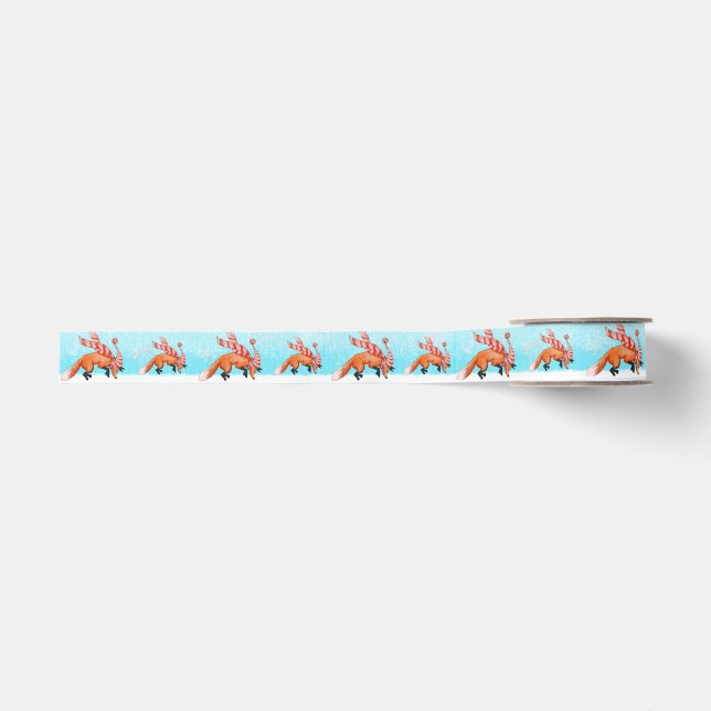 Jumping Fox Ribbon Ripsband (Vorderseite)