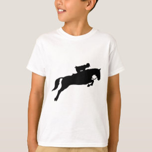 Jumping Galloping Running Pferd T-Shirt