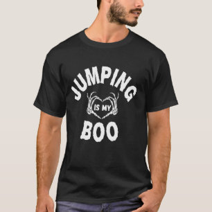 Jumping ist mein Boo Funny Skeleton Lover T-Shirt