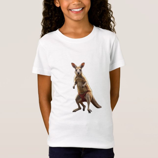 Jumping Joey : Jouer Kangaroo T-Shirt Designs (Devant)