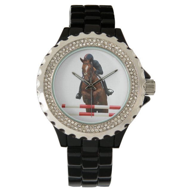 Jumping Kristall Watch anzeigen Armbanduhr (Vorderseite)