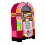 Jumping Neon Fun Retro Art Jukebox Zeit Freistehende Fotoskulptur<br><div class="desc">Ein einzigartiges und lustiges phantastisches episches Retro-Musik illustrierte Vinyl Schallplatte neon jukebox Muster elektrisch blaue Hintergrund Cartoon Stil Vinyl ästhetische klassische Vintage ästhetische oldies nostalgische Geschenk Stil Lieblingssänger in Konzertskulptur. Holen Sie sich heute eine lustige Retro-Kunstskulptur.</div>