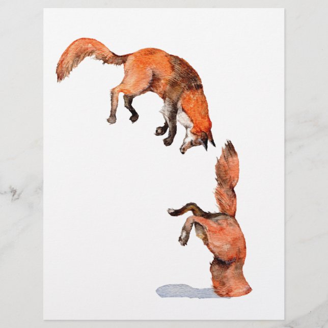 Jumping Red Fox (Vorderseite)