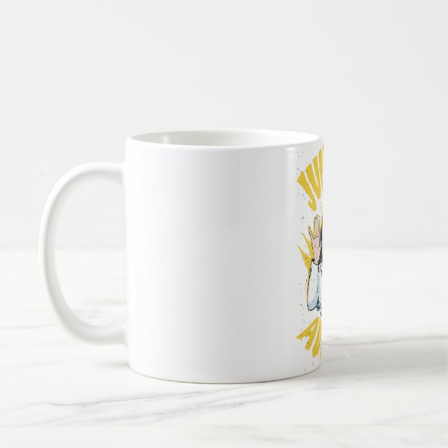  Jumpscare Addict  Kaffeetasse (Links)