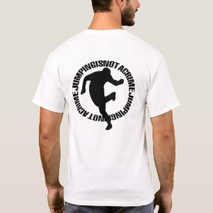 Jumpstyle Schwarzes [transparent] T-Shirt