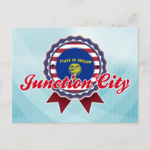 Junction City, OR Postkarte