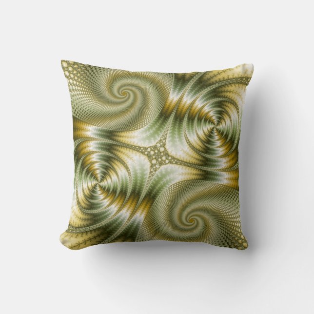 Junction - Mandelbrot Art Kissen (Vorderseite)