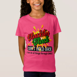 JUNDZEHN KANN NICHT Christlich SCHWARZ HALTEN T-Shirt