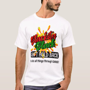 JUNDZEHN KANN NICHT Christlich SCHWARZ HALTEN T-Shirt