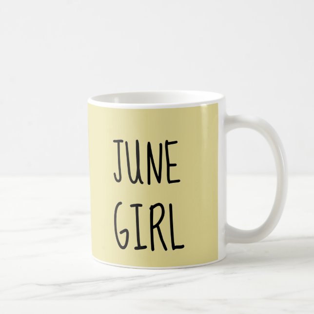 JUNE BIRTHDAY MIRL Kaffeetassen (Rechts)