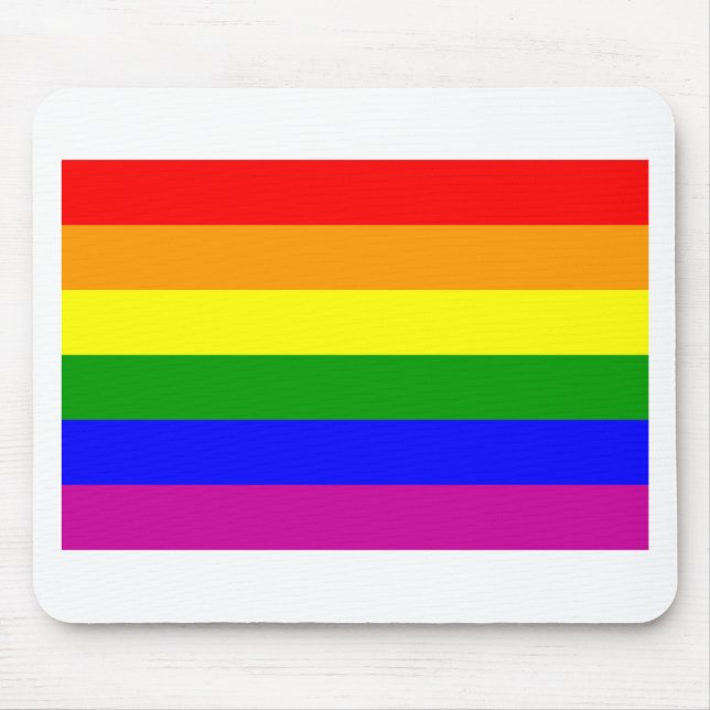 June Bride/Gay Pride Mousepad (Vorne)