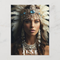 *~ JUNE Frau BIRTHDAY PEARLS Boho AP53