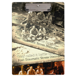 June ist PTSD Awareness Montag Poster Klemmbrett