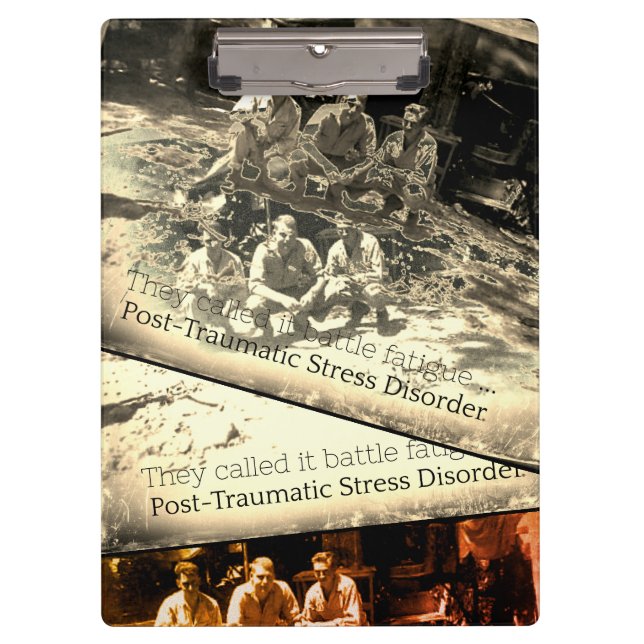 June ist PTSD Awareness Montag Poster Klemmbrett (Vorderseite)