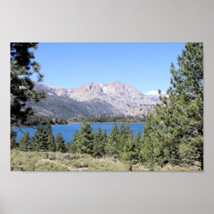 June Lake & Eastern Sierra Nevada Mountains, CA Poster
