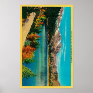 June See im hohen SierraMono Landkreis, CA Poster