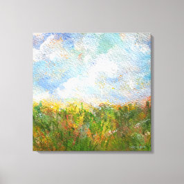 June Stretched Canvas Print Leinwanddruck