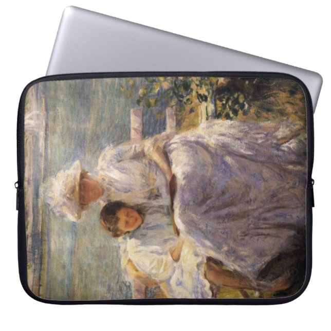 June Sunlight (von Joseph DeCamp) Laptopschutzhülle (Vorderseite)