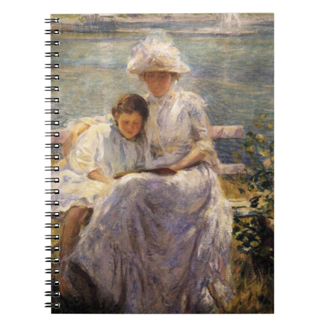 June Sunlight (von Joseph DeCamp) Notizblock (Vorderseite)