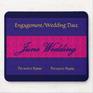 "June Wedding" Mousepad - individuell anpassbar - 