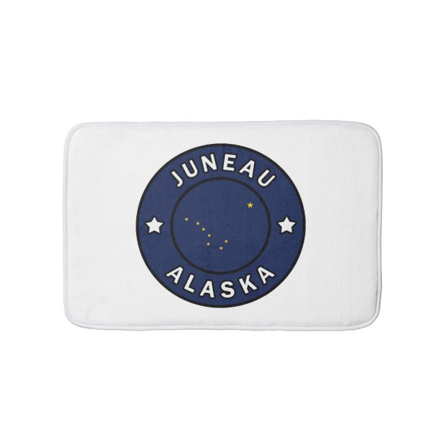 Juneau Alaska Badematte (Vorderseite)