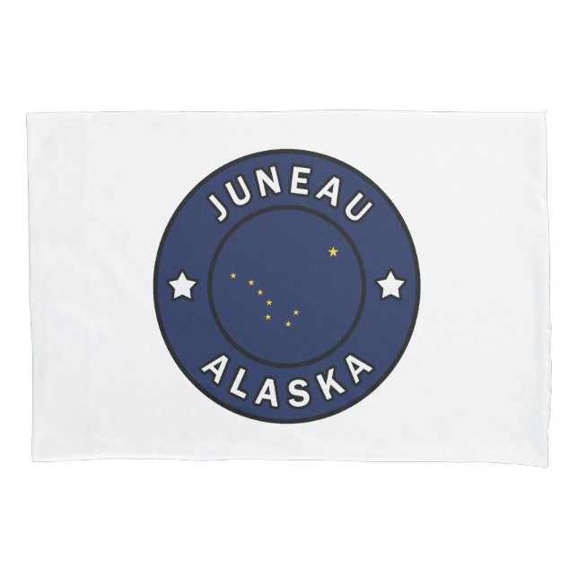 Juneau Alaska Kissenbezug (Vorderseite)