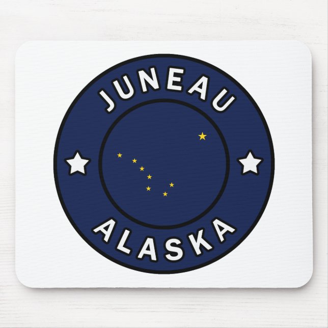 Juneau Alaska Mousepad (Vorne)