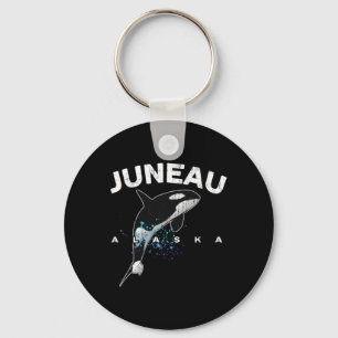 Juneau Alaska Orcas Liebhaber Urlaubsreise Schlüsselanhänger