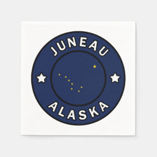 Juneau Alaska Serviette