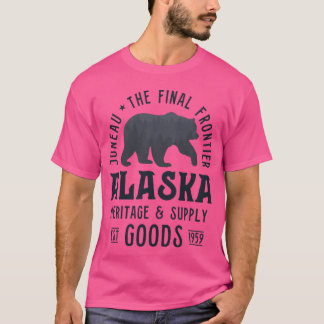 Juneau Alaska Shirt Bear Die letzte Grenze Familie