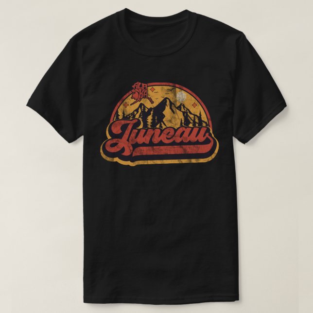 Juneau, Alaska T-Shirt (Design vorne)