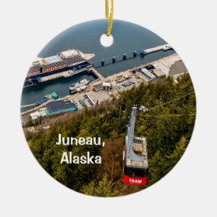 Juneau, Alaska, Tram & City, Ornement en céramique