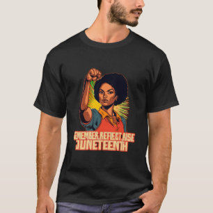 Junenth 1865 Erinnern Reflektieren Erheben Feiern  T-Shirt