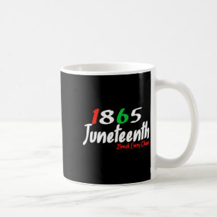 Junenth 1865 jede Kette brechen Melanin schwarz fr Kaffeetasse