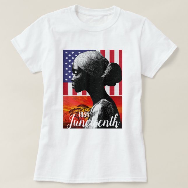 Juneteentale Freedom Celebration T-Shirt (Design vorne)