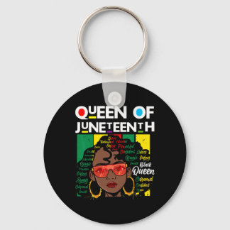 Juneteente Black Queen Melanin Girl Magic Sista Wo Schlüsselanhänger