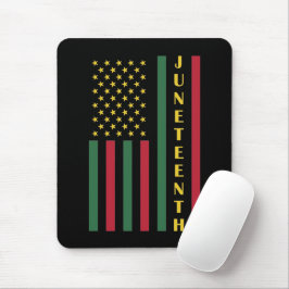 Juneteente Freedom Celebration USA Flag Mousepad