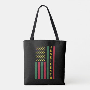 Juneteente Freedom Celebration USA Flag Tasche