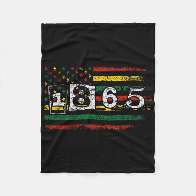 Juneteenth2 Fleecedecke (Vorderseite)