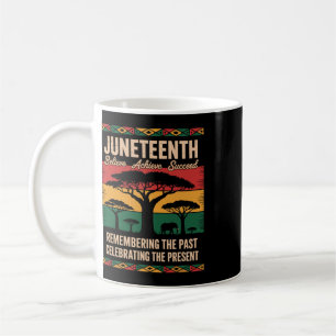 Juneteenth 1865 19. Juni Freiheit Afroamerikaner Kaffeetasse