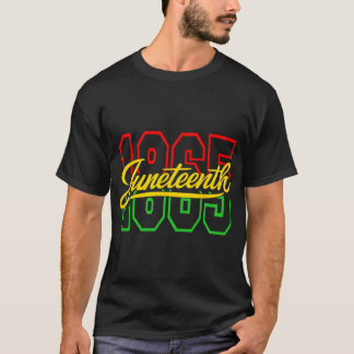Juneteenth 1865 Frauen Männer Kinder 19. Juni 1865 T-Shirt