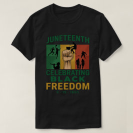 Juneteenth 1865 Freiheitstags-Erbe-Kunst T-Shirt
