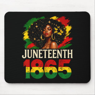 Juneteenth 1865 schwarze Frauen afrikanischer amer Mousepad