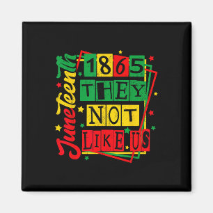 Juneteenth 1865 Schwarzer Stolz Geschichte Blm Out Magnet