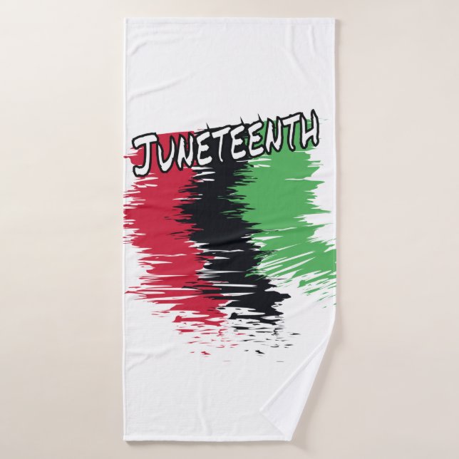 Juneteenth Badehandtuch (Badehandtuch)