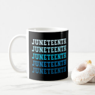 Juneteenth Black American African Feier Cool Kaffeetasse