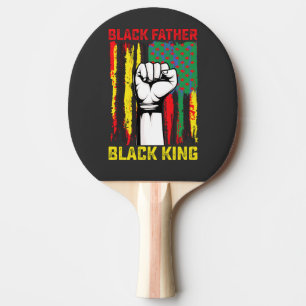 Juneteenth Black Father Day Dad King Freiheit feie Tischtennis Schläger