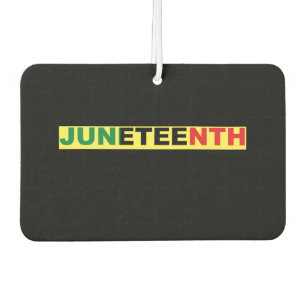 Juneteenth Black Independence Autolufterfrischer