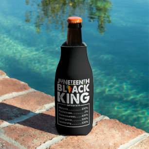 Juneteenth Black King Nährwertangaben Melanin  Flaschenkühler
