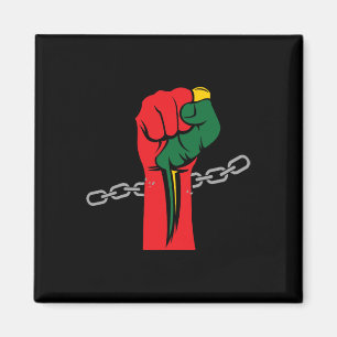 Juneteenth Celebrating 1865 Afro Americ. Magnet